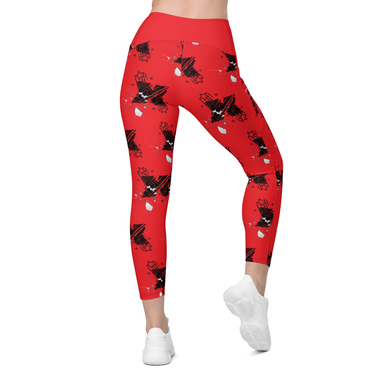 XPLOSIVE Firered Allover leggings w pockets