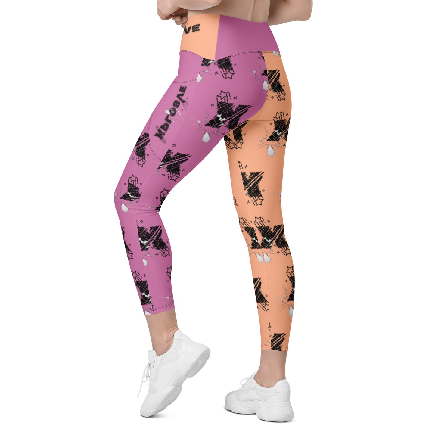 XPLOSIVE Cottoncandy Crossover leggings w/ pockets