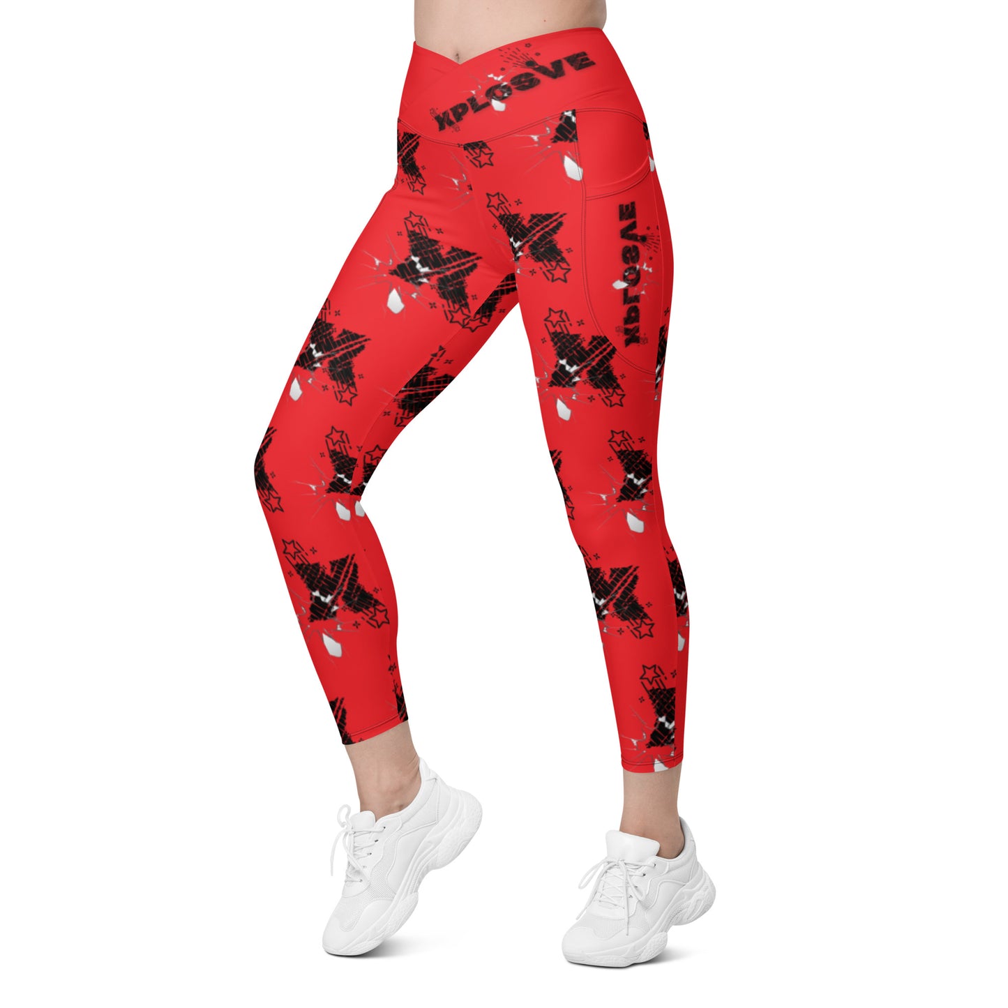 XPLOSIVE Firered Allover leggings w pockets