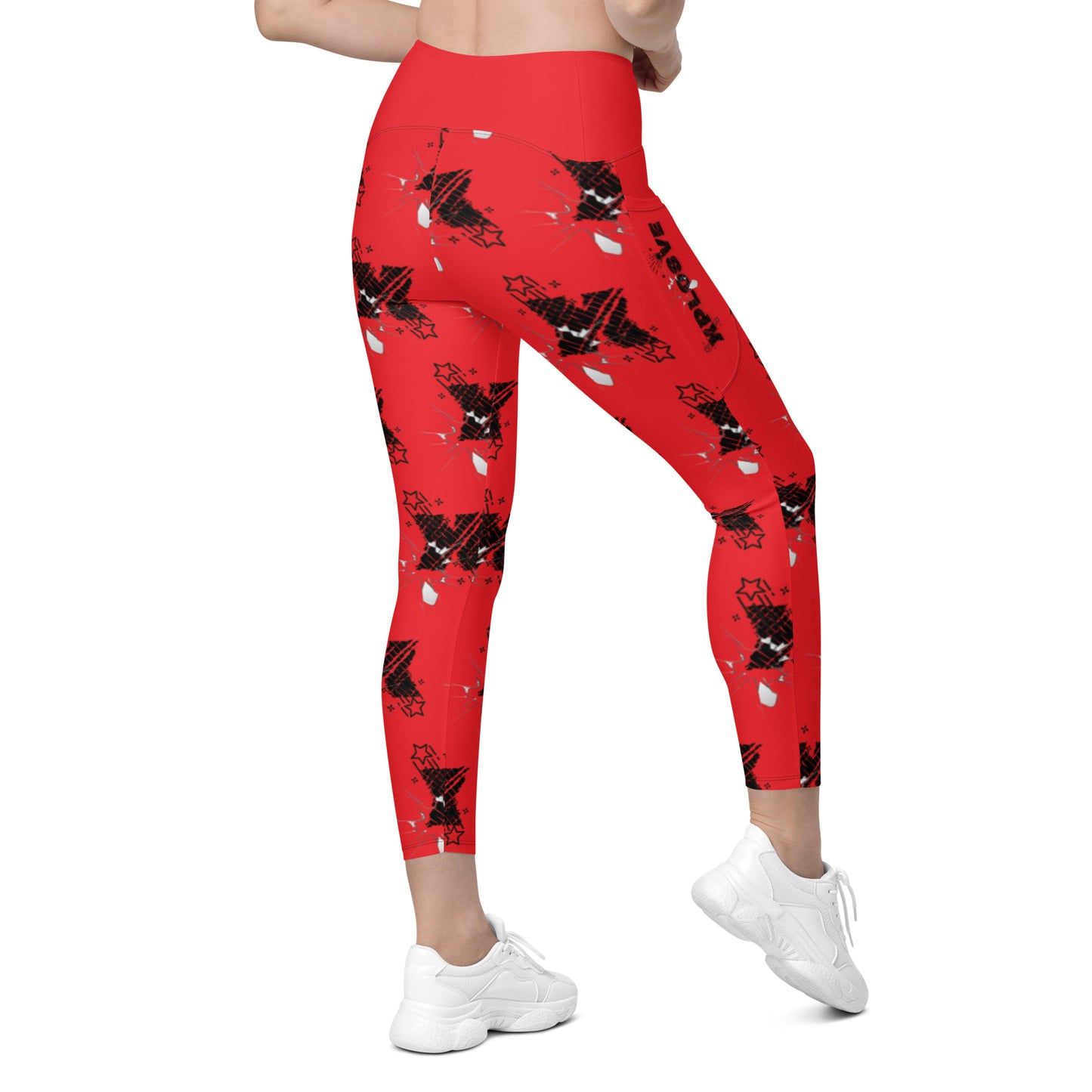 XPLOSIVE Firered Allover leggings w pockets