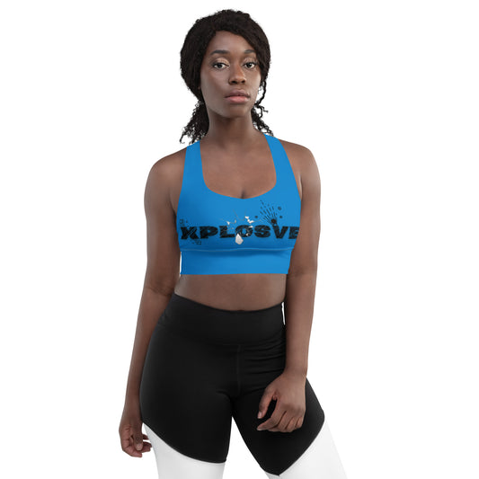 XPLOSIVE 2-Tone sports bra (Blue)