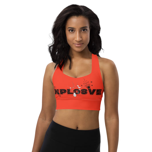 XPLOSIVE 2-Tone sports bra (Red)