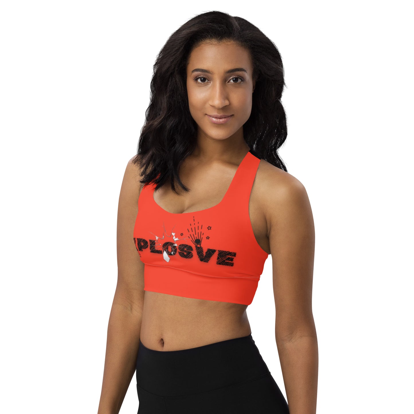 XPLOSIVE 2-Tone sports bra (Red)