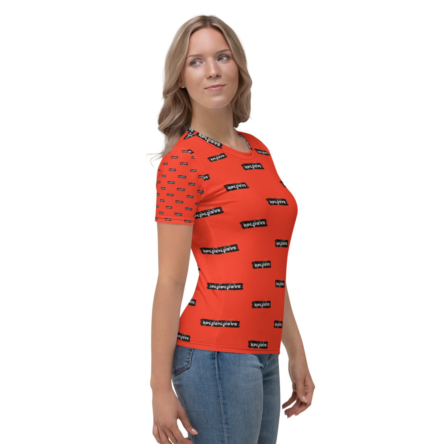 XPLOSIVE Red Patter Sleeve T-shirt