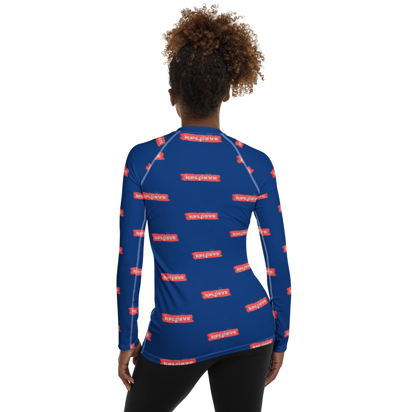 XPLOSIVE Red & Blue All-Over logo (long sleeve)