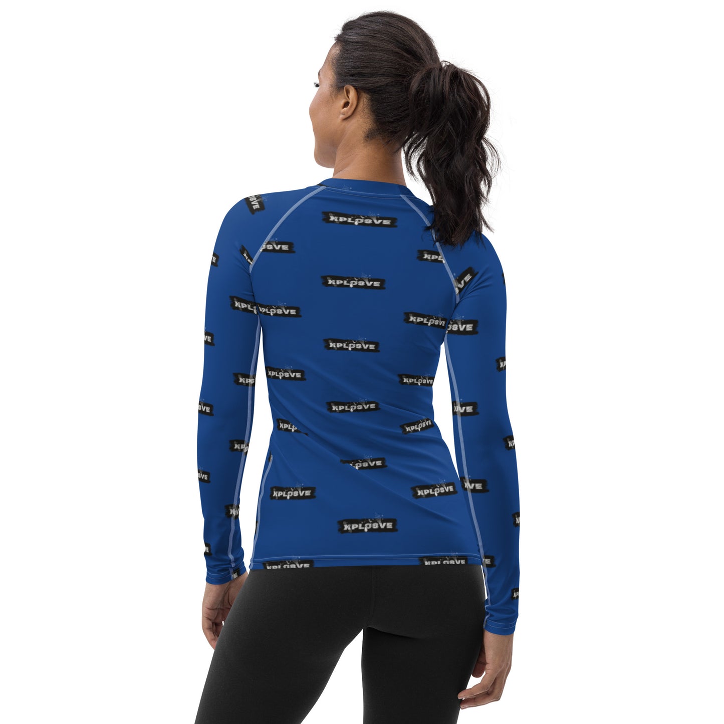 XPLOSIVE Blue All-Over logo (long sleeve)