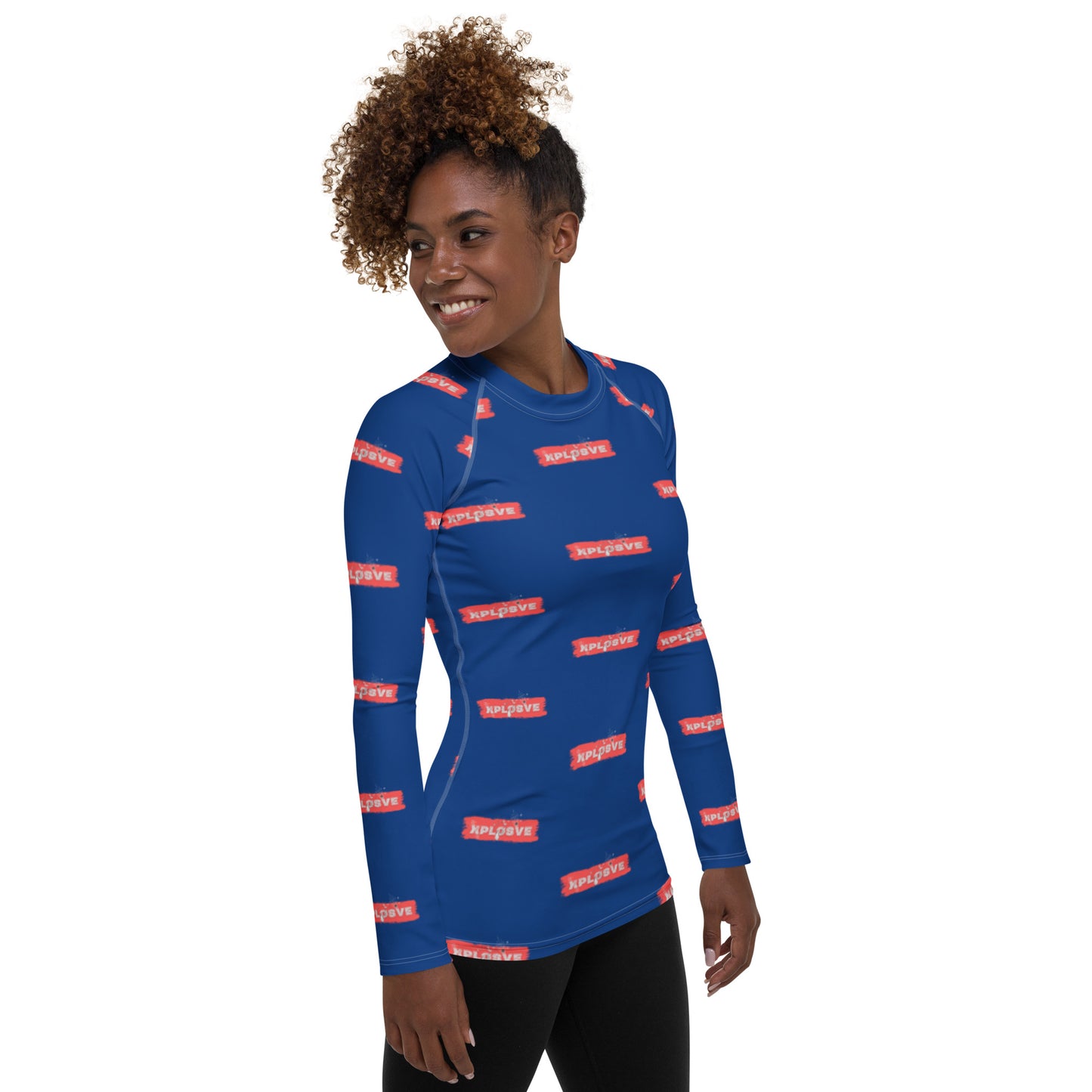 XPLOSIVE Red & Blue All-Over logo (long sleeve)