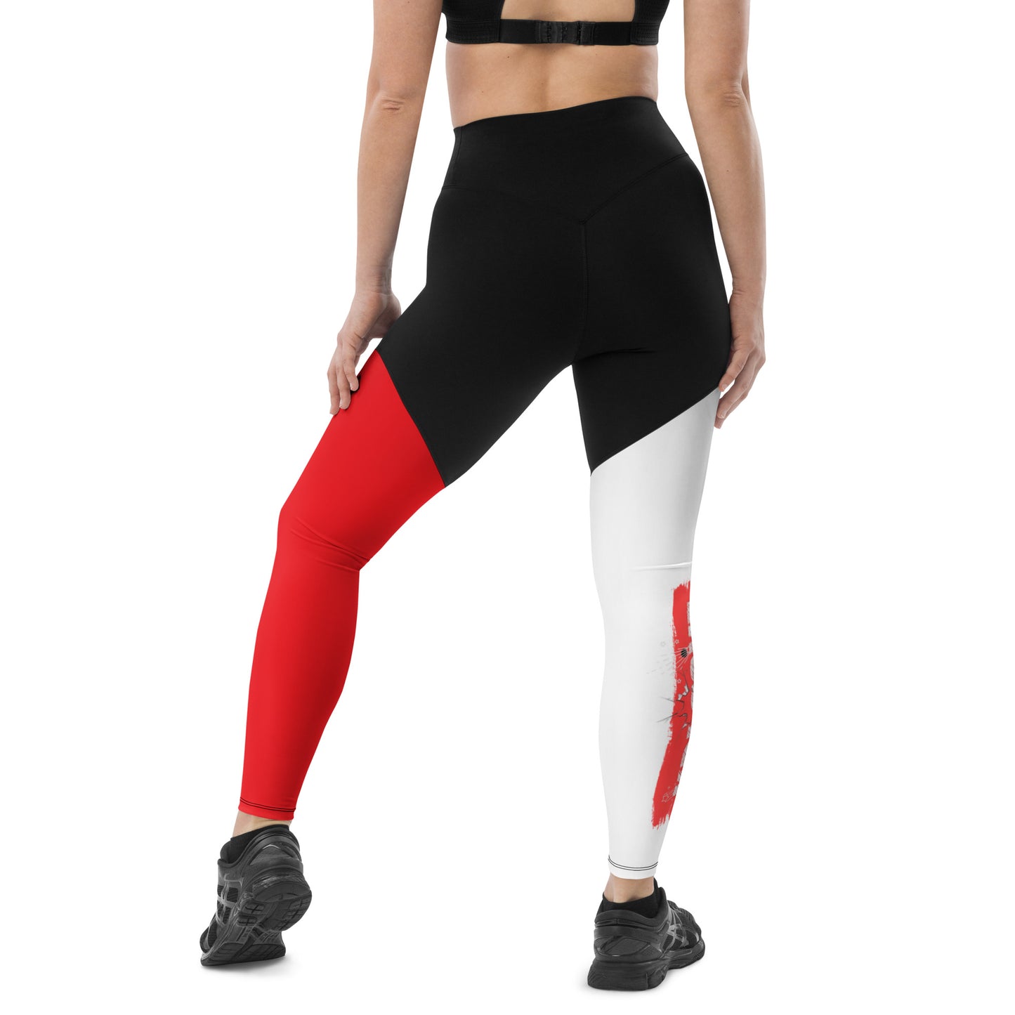 XPLOSIVE R/W/Bl Multi-logo Leggings