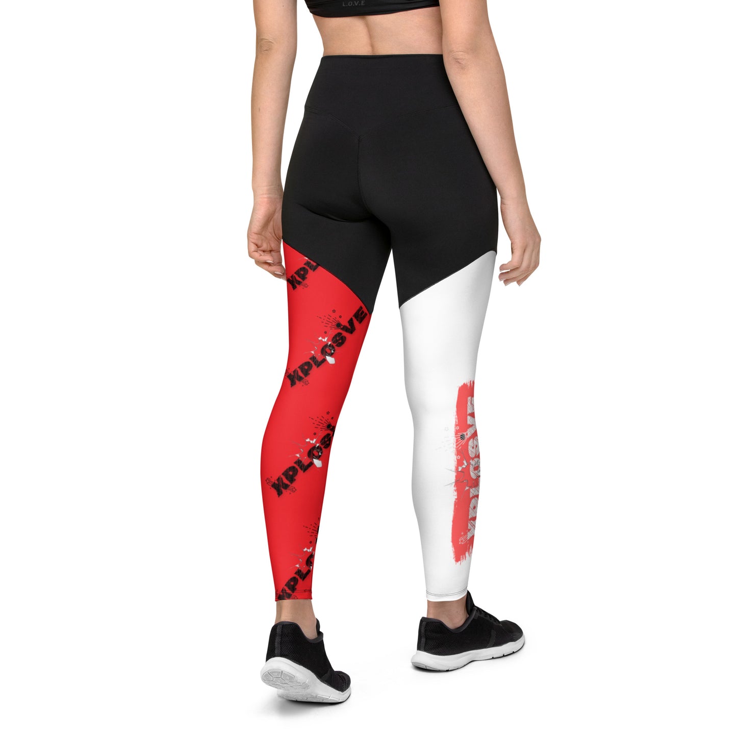 XPLOSIVE R/W/B Multi-pattern Leggings