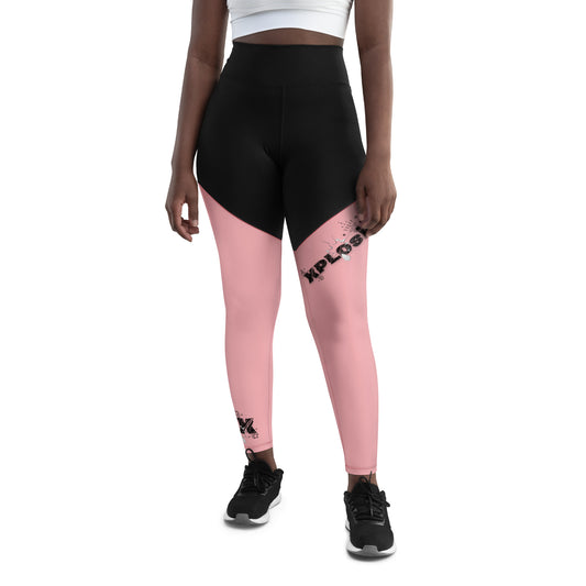 XPLOSIVE Rosepink Sports Leggings