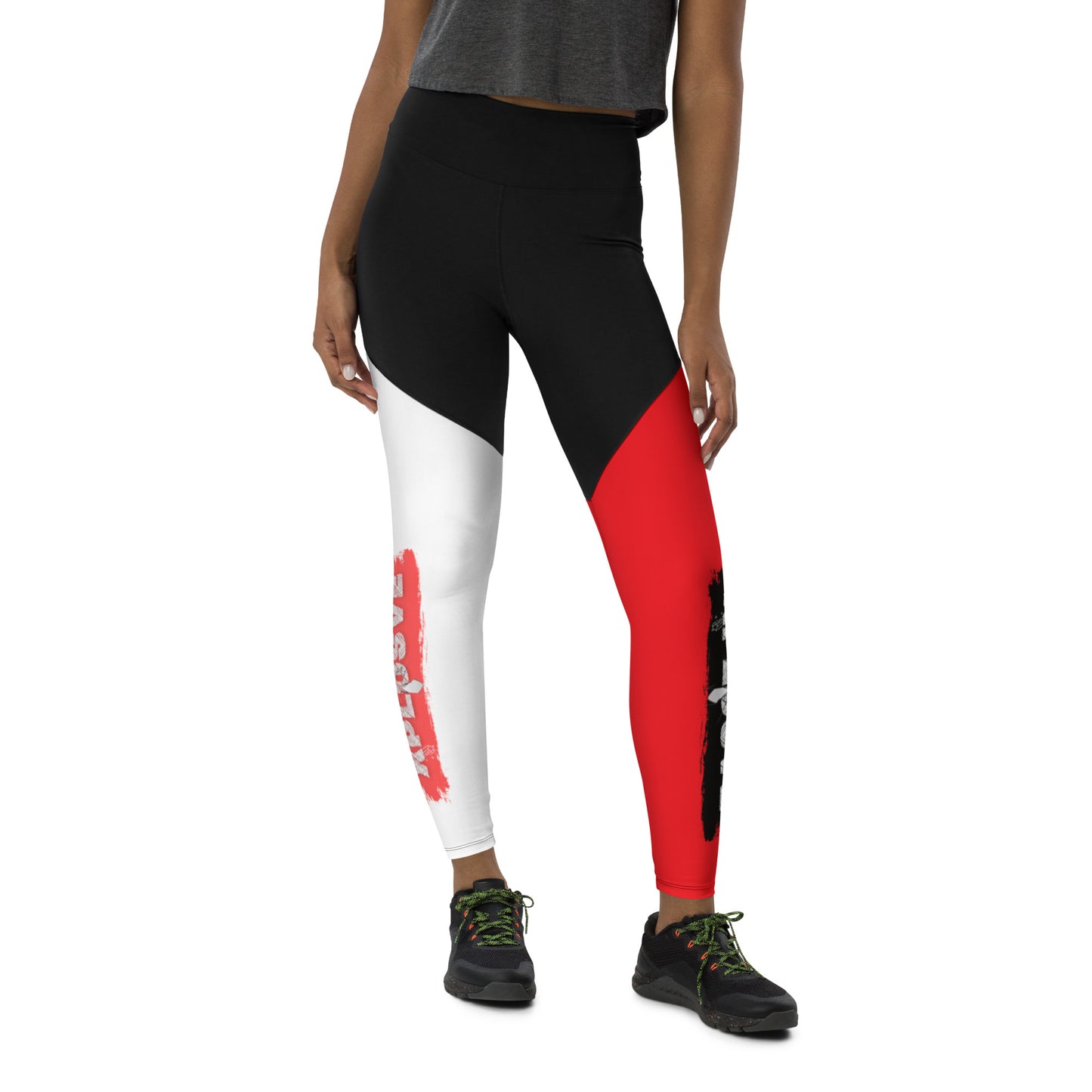 XPLOSIVE Red/Blk Backsplash Leggings