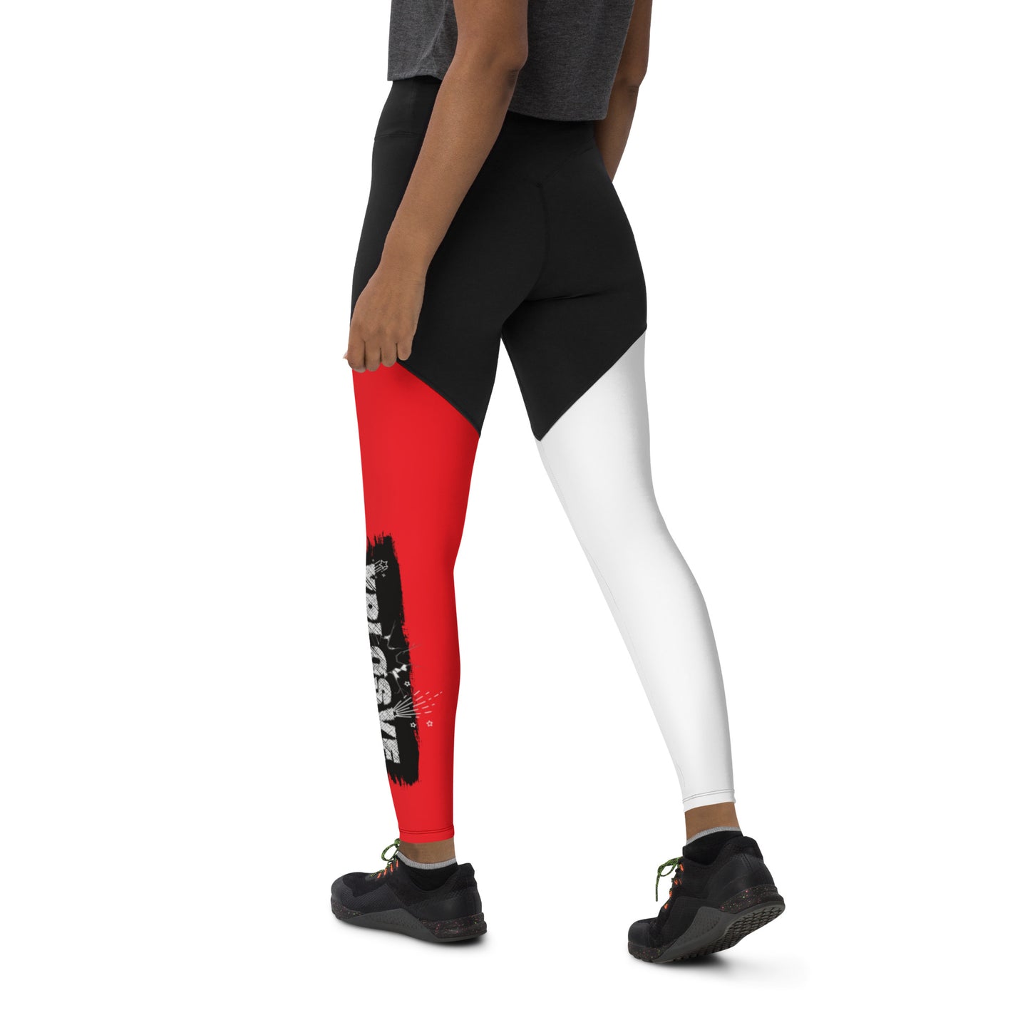 XPLOSIVE Red/Blk Backsplash Leggings