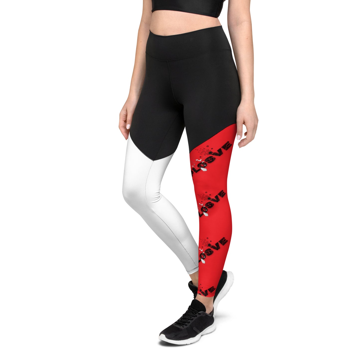 XPLOSIVE R/W/B Multi-pattern Leggings