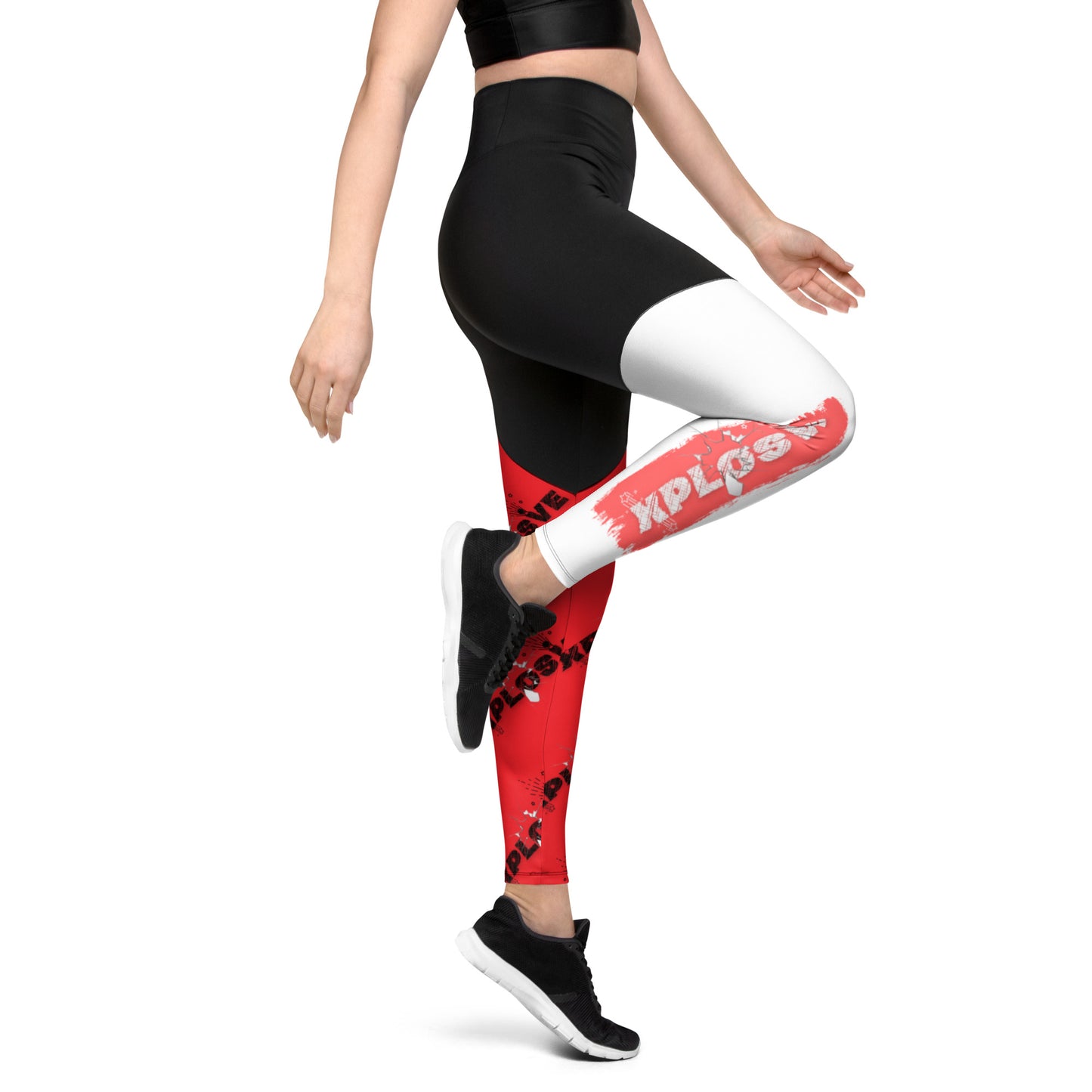 XPLOSIVE R/W/B Multi-pattern Leggings