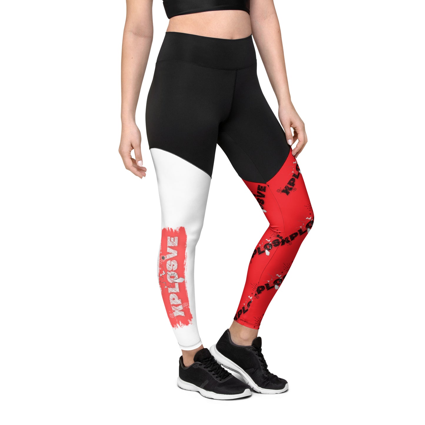 XPLOSIVE R/W/B Multi-pattern Leggings