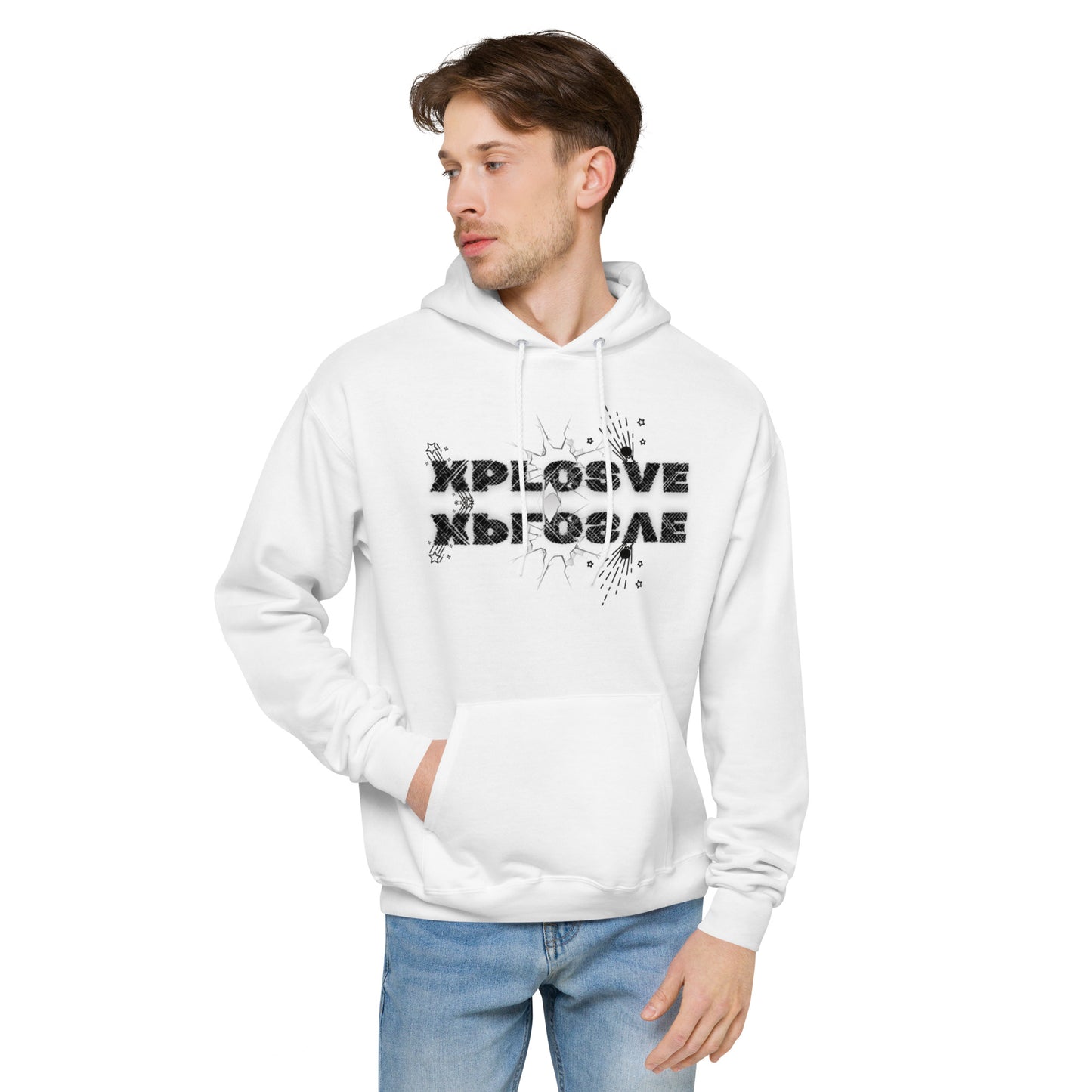 XPLOSIVE Double Down Fleece hoodie