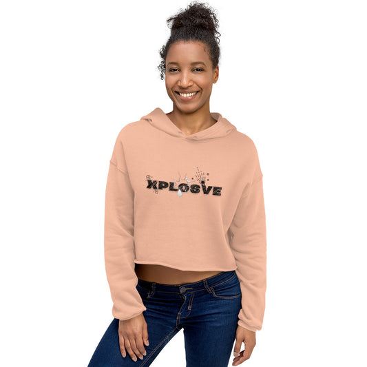 XPLOSIVE Crop Hoodie (Black girl magic edition)